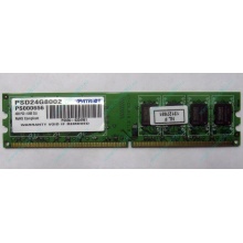 Модуль оперативной памяти 4Gb DDR2 Patriot PSD24G8002 pc-6400 (800MHz)  (Улан-Удэ)