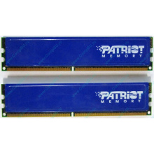 Память 1Gb (2x512Mb) DDR2 Patriot PSD251253381H pc4200 533MHz (Улан-Удэ)