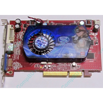 Б/У видеокарта 512Mb DDR2 ATI Radeon HD2600 PRO AGP Sapphire (Улан-Удэ)